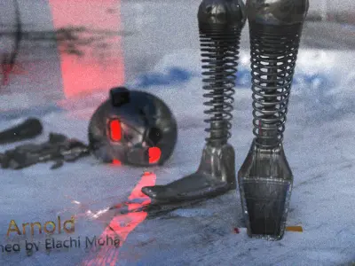 robot quit smoking 3D model