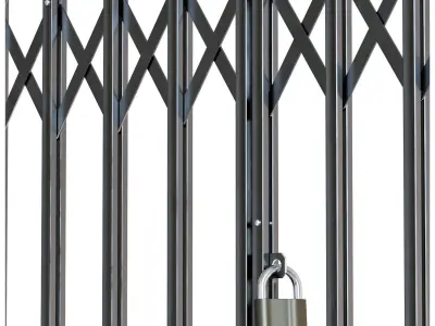 door grill 2 3D model