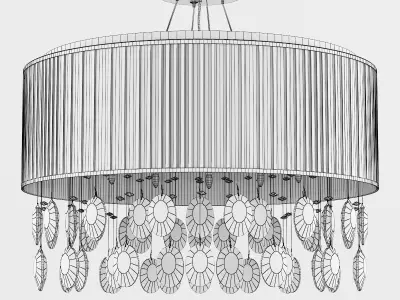 745124 Cappe Lightstar Ceiling Chandelier 3D model