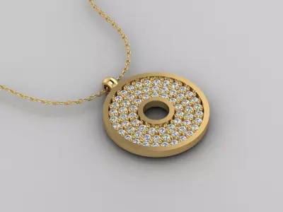 Pendant P161 3D Print Model 3D print model