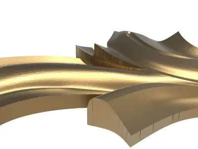  decorative pattern ready for 3D printing 3D model 473