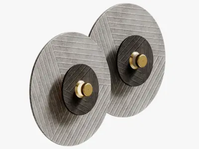 wall lamp acoustic 3D model