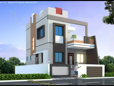 metter bunglow 3D model