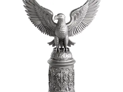 eagle statue  3D model