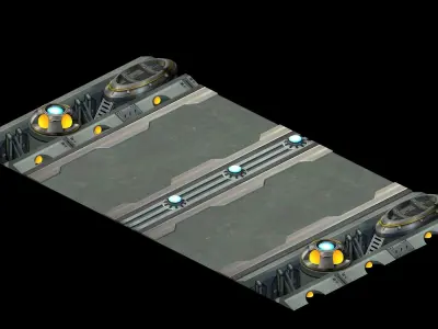 Machinery - Highway 01 3D model