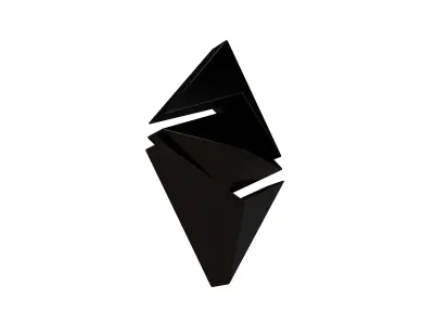 Ethereum Classic v2 007 Low-poly 3D model