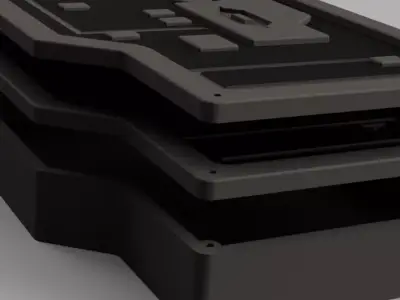 Book of Boba Fett Door Controller Panel 2 Prop 3D Print STL 3D print model