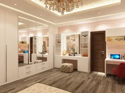 RESIDENCE BED ROOM 3D model