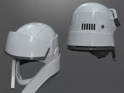 ISB Agent Helmet STL Files Bundle 3D print model