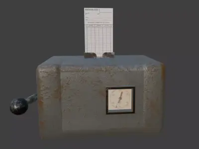 Working hours in Eastern Europe 3D model