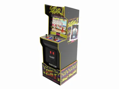Street Fighter II Legacy Edition Full Size Arcade Machine 3D model