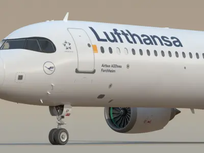  Lufthansa Airbus a321 SC 