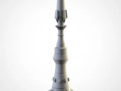 XENOS BUILDINGS 3D print model