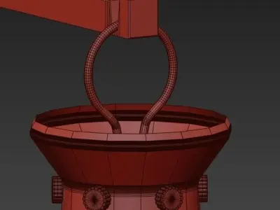 Sabine Floor Lamp Arteriors 3D model