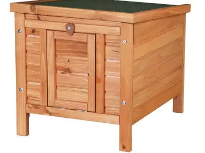 Gatsby Weather Resistant Mouse Portable Hutch Free 3D model