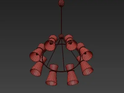 Clarkson Chandelier 3D model