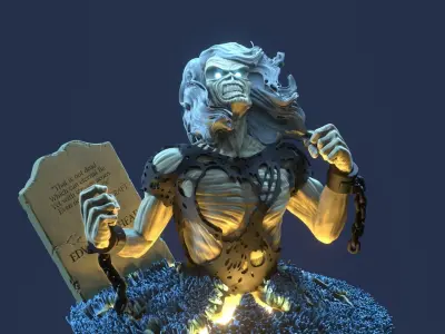 Eddie After Death 3D print model