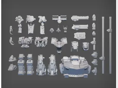 MMB AC4 Vol 1 3D print model