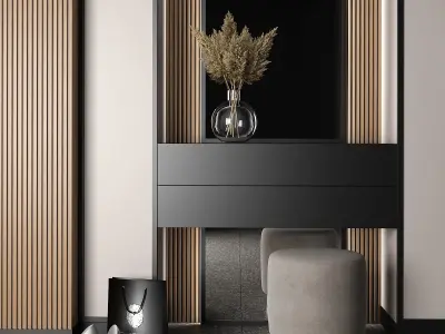 Furniture composition 39 3D model