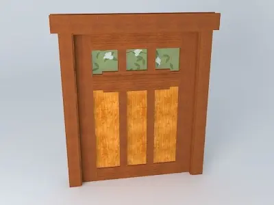 Craftsman Door from Zathura Movie Free 3D model
