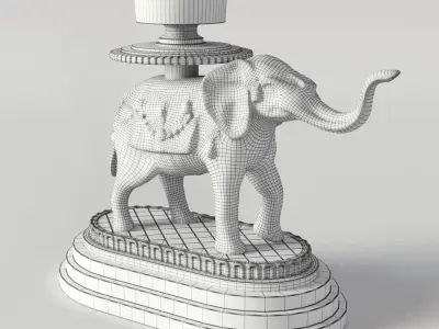 Hurricane Elephant 3D model