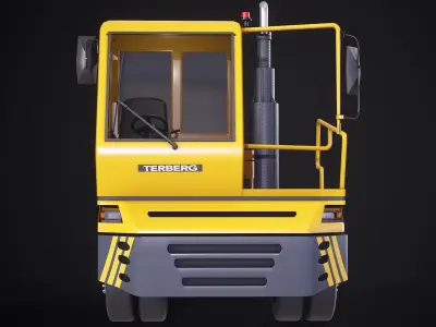  Terminal Tractor Terberg Yellow PBR 