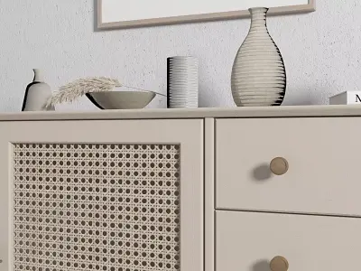 Side cabinet 3D model