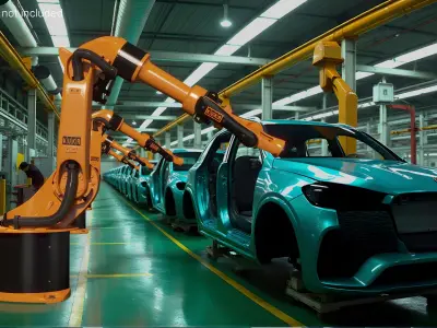  KUKA KR-16 L8 Industrial Robotic Arm Rigged for Maya 