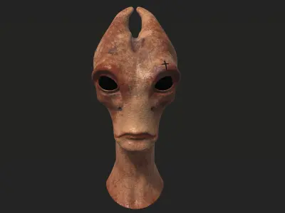 Alien from Mass Effect  3D model
