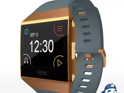 Fitbit Ionic for Element 3D 3D model