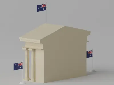 Art Gallery of New South Wales Sydney 3D model