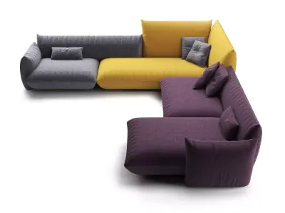 Bellavita Sofa Large 3D model