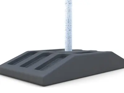 Street Sign 08 3D model