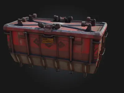 Cargo Container  Industrial Standard for Endless Utility 3D model