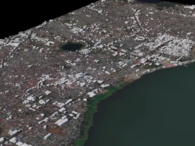 Managua - Nicaragua 3D model
