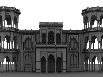 Indian Palace 3D model