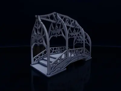 Fantasy Bridge FB001 3D print model