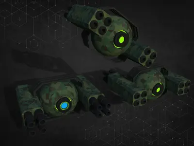 Soldier Drone Type-1 3D model