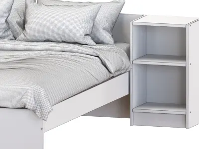  GURSKEN bed 3D model