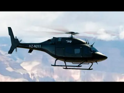  Bell 429 Black Helicopter 