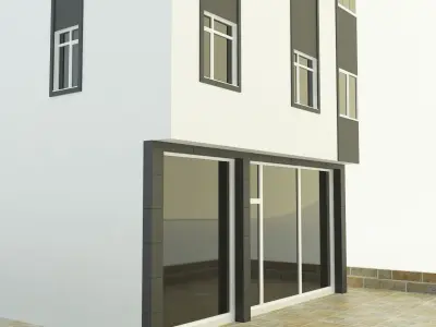  building house 3ds model 3D model