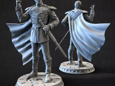 Tzar Aznable 120mm 32mm and 10mm 3D print model