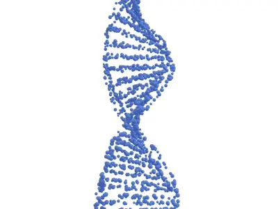 DNA Molecule v4 001 3D model