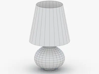 1387 - Table Lamp Low-poly 3D model