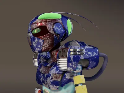 Spy Droid 3D model