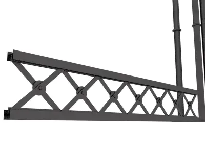 10pc Victorian Factory Starter Set Low-poly 3D model