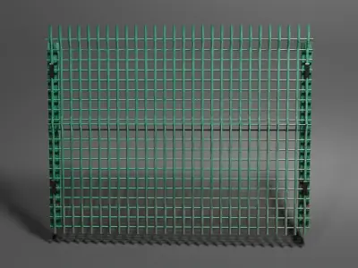 Fence Asset Pack Low-poly 3D model