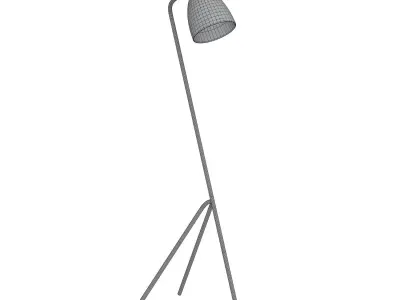 Floor Lamp - Nembus -  Low-poly 3D model