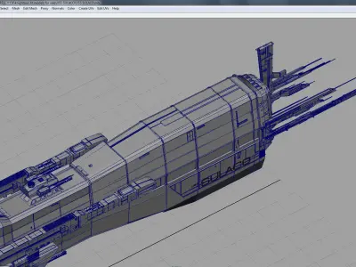 USS SULACO 3D model