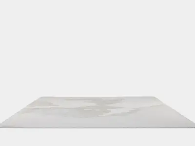 Cotton Rug Low-poly 3D model